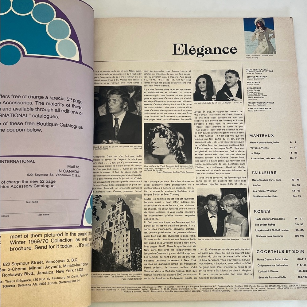 Ele’gance Paris 1969 Fall / Winter Haute Couture beautiful cond.not swatched - Picture 11 of 13